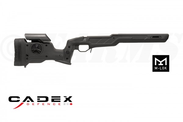CADEX DEFENCE Strike Nuke Evo M-LOK® TIKKA T3/T3x CTR SA for CTR Magazine BLK