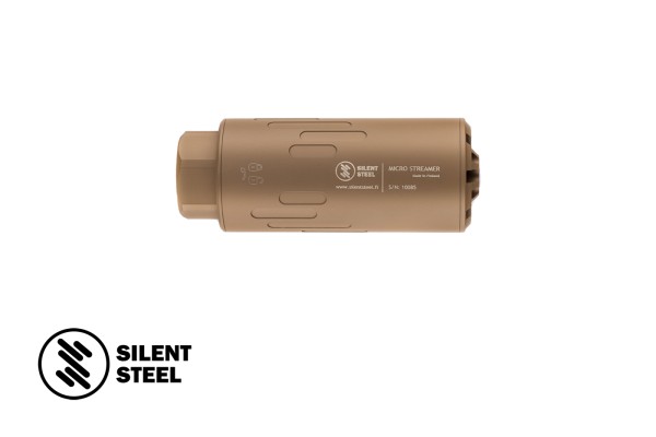 SILENT STEEL Micro Flow Streamer 7.62 FDE