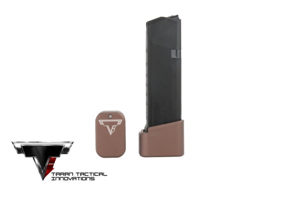TTI Base Pad Kit Glock 19/23 +4/5 - Coyote Bronze