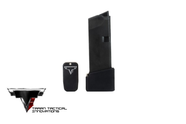 TTI Base Pad Kit Glock 43 +3 - Black