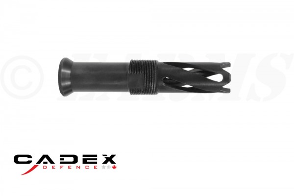 CADEX DEFENCE M16 Carbine Flash Hider 1/2-28 UNEF with Suppressor Adaptor