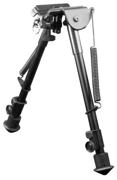 AIM SPORTS H. STYLE SPRING TENSION BIPOD 9.5" - 15"