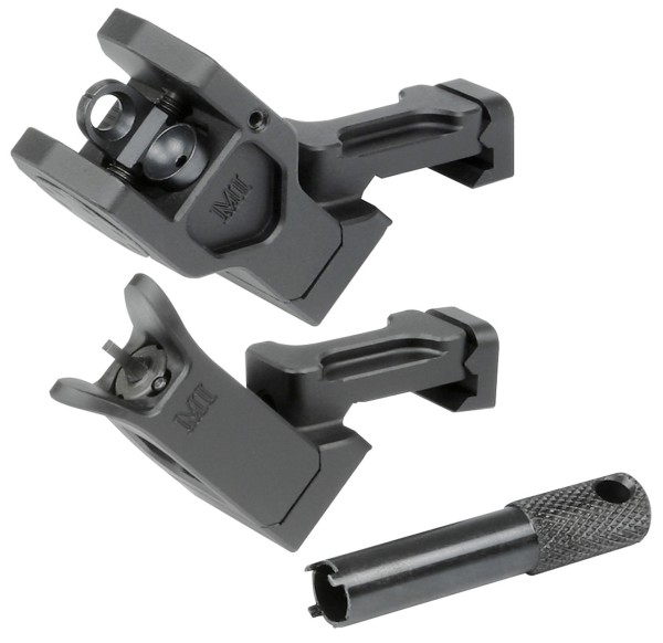 MIDWEST INDUSTRIES 45° A2 Combat Rifle Fixed Offset Sight SET
