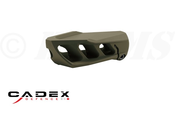 CADEX DEFENCE MX1 Micro Muzzle Brake .223/5.56 1/2-28 ODG