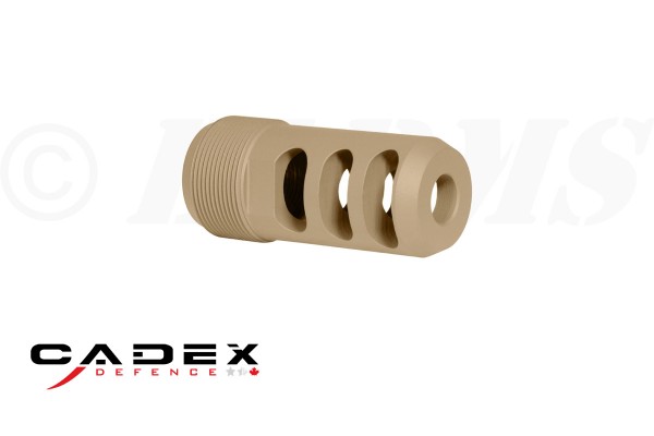 CADEX DEFENCE MX2 Suppressor Muzzle Brake KIT 3/4-24 TAN