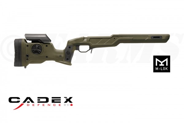 CADEX DEFENCE Strike Nuke Evo M-LOK® TIKKA T3/T3x SA for AICS Magazine ODG