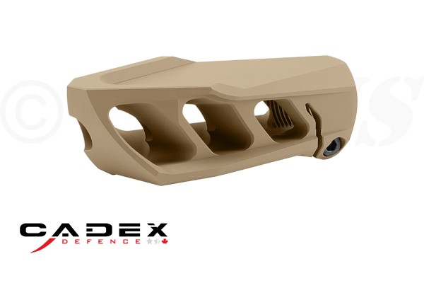 CADEX DEFENCE MX1 Muzzle Brake .33 3/4-24 TAN
