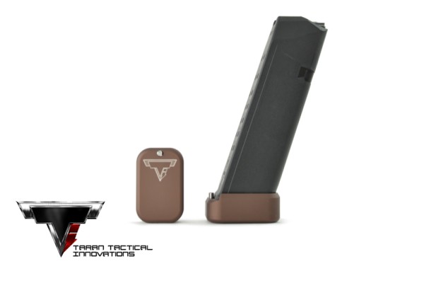 TTI Base Pad Glock 17/22/34/35 +3/4 - Coyote Bronze