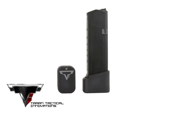 TTI Base Pad Kit Glock 19/23 +4/5 - Flat Black
