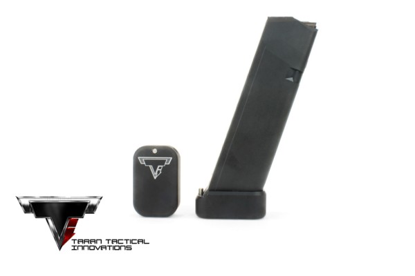 TTI Base Pad Glock 17/22/34/35 +3/4 - Flat Black