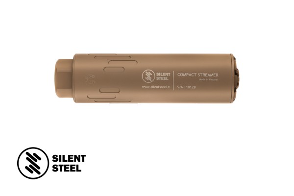 SILENT STEEL Compact Flow Streamer 5.56 FDE
