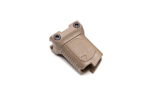 STRIKE INDUSTRIES Angled Picatinny Vertical Grip with Cable Management System FDE