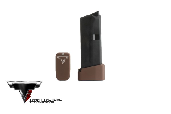 TTI Base Pad Kit Glock 43 +2 - Coyote Bronze