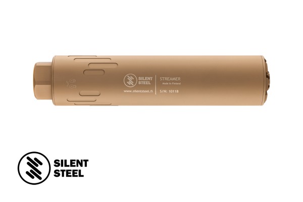 SILENT STEEL Baffle Streamer 5.56 FDE