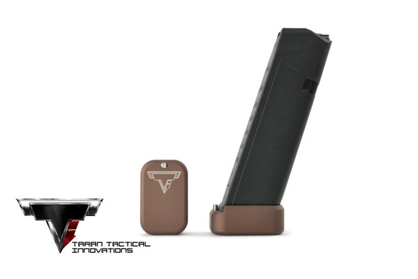 TTI Competition Base Pad Glock 9/40 Double Stack +0 - Coyote Bronze