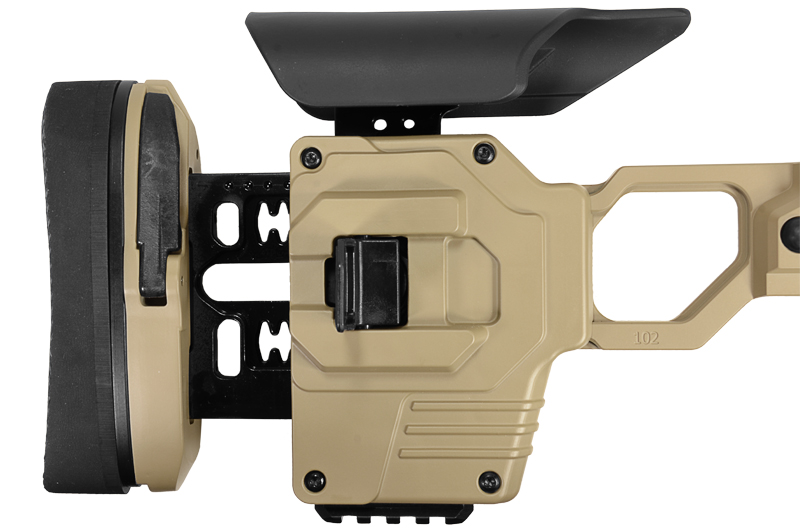 CADEX-Tool-free-adjustable-lenght-of-pull-Skeleton-folding-stock-with-QD-Interfacelenght-options