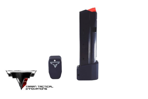 TTI Base Pad Kit Shield Arms Glock 43X/48 +5 - Flat Black