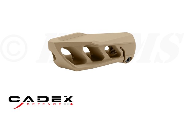 CADEX DEFENCE MX1 Mini Muzzle Brake .30 5/8-24 TAN