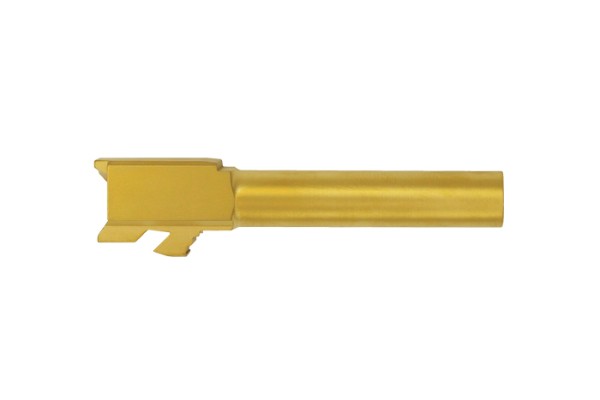 ANDERSON Glock® 19 Barrel 416R SS Target Crown TiN