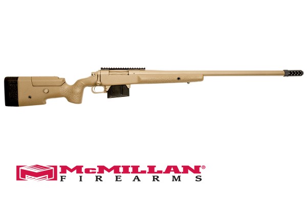 McMillan TAC-338 Sniper Rifle 27" FDE