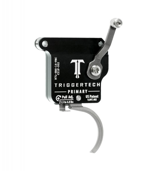 TRIGGERTECH Rem700 Primary Stainless Steel Curved Left