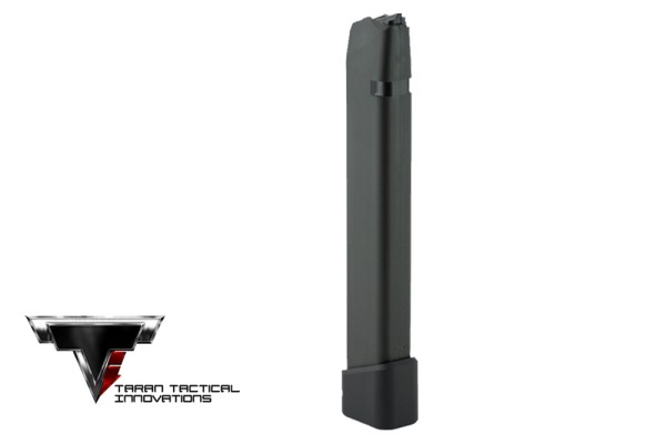TTI Glock 9mm PCC +3 Base Pad Kit - Titanium Gray