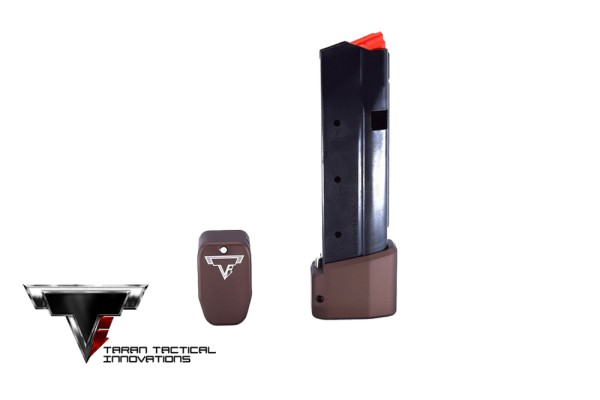 TTI Base Pad Kit for Shield Arms Glock 43X/48 +5 - Coyote Bronze