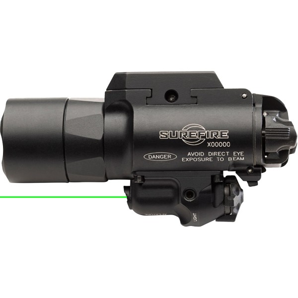 SUREFIRE X400T-A-GN TURBO LED Weapon Light with Green Laser