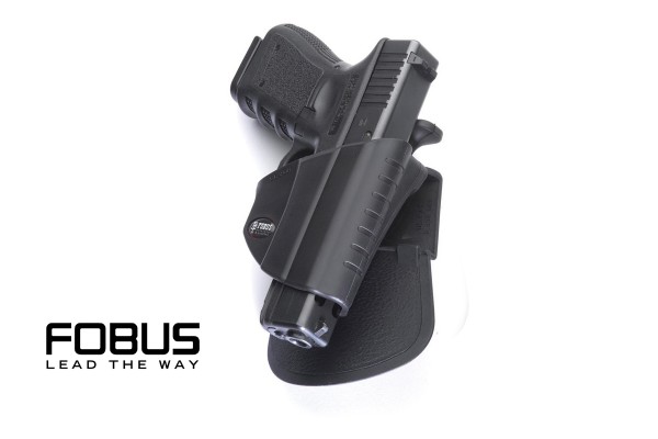 FOBUS Glock 19, 19X, 17, 25, 45, 44, 45, 23, 23, 31 ,32, 34, 35, Thumb Release Safety Holster