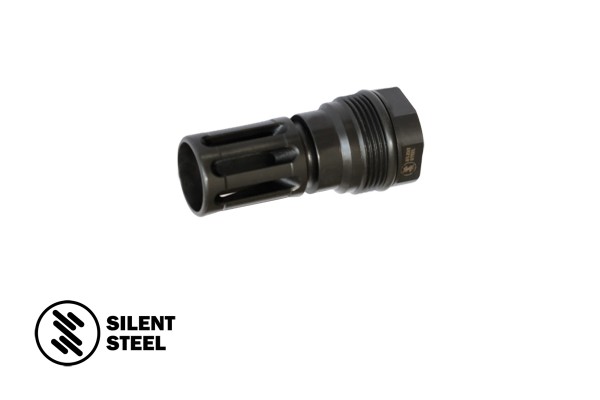 SILENT STEEL A1 QD Flash Hider M15X1 HECKLER & KOCH
