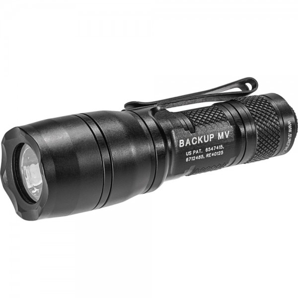 SUREFIRE BACKUP® Dual-Output MaxVision Beam LED Flashlight E1B-MV