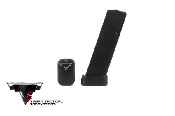TTI Base Pad Kit Glock 19/23 +2/3 - Flat Black