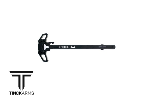 TINCK ARMS INFIDEL™ AR-15 Ambidex Charging Handle BLK