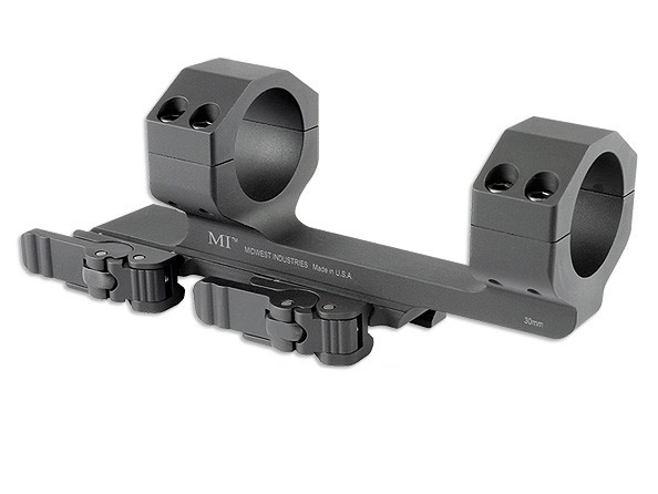 MIDWEST INDUSTRIES 30MM QD Cantilever Scope Mount 0MOA