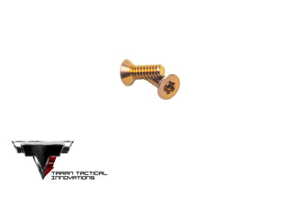TTI Titanium Pistol Optic Screw Set - Bronze