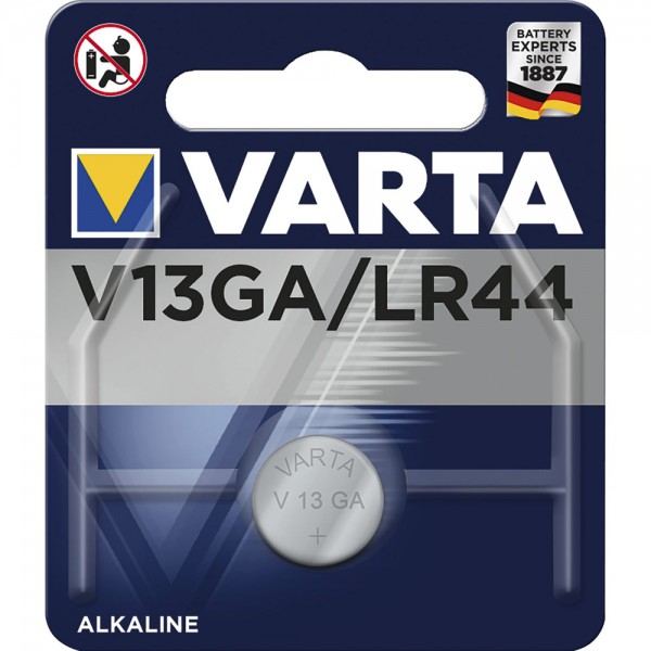 VARTA V13GA Knopfzelle 1,5V 1 Stk/Pkg